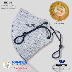 Tapabocas Mascarilla KN95...